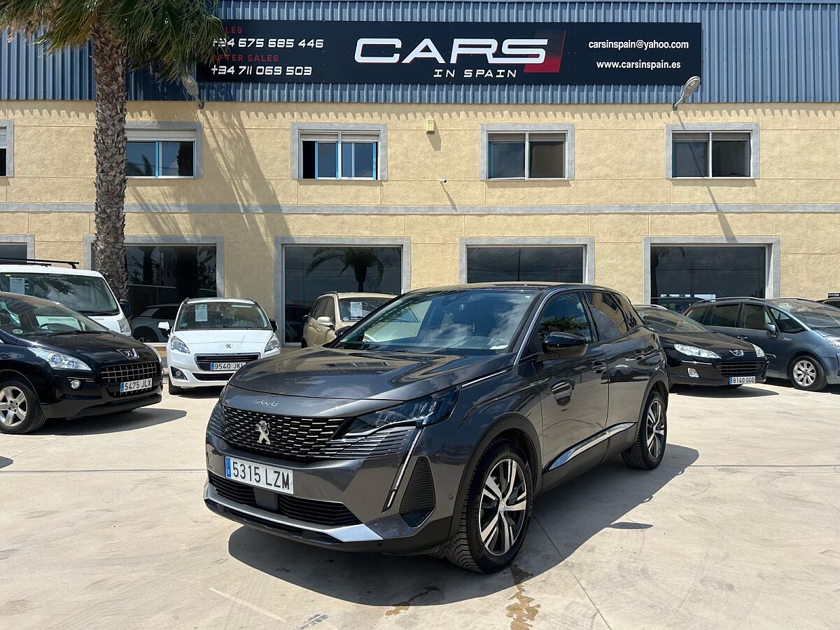 PEUGEOT 3008 ALLURE 1.5 HDI AUTO SPANISH LHD IN SPAIN 84000 MILES STUNNING 2022